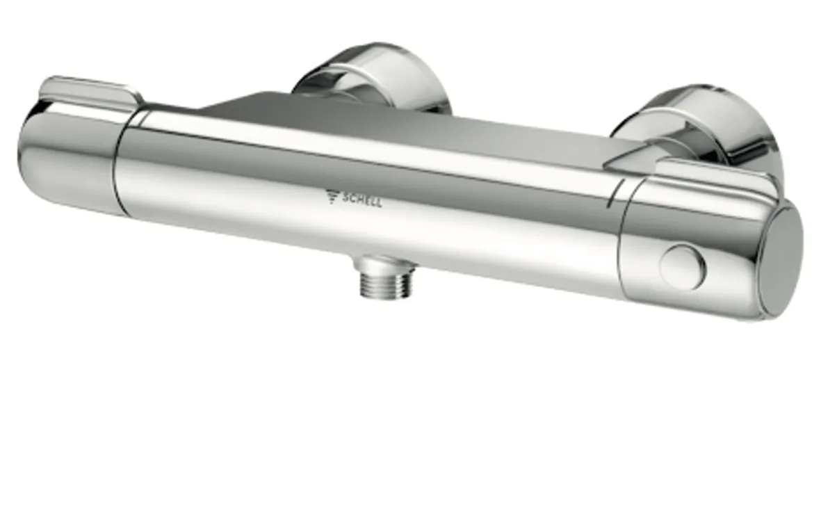 Aufputz-Duscharmatur MODUS MD-T, Mischwasser, Thermostat, Auf/Zu-Aufputz-Duscharmatur, 2x DN 15 G 1/2 AG, DN 15 G 1/2 AG (unten), chrom