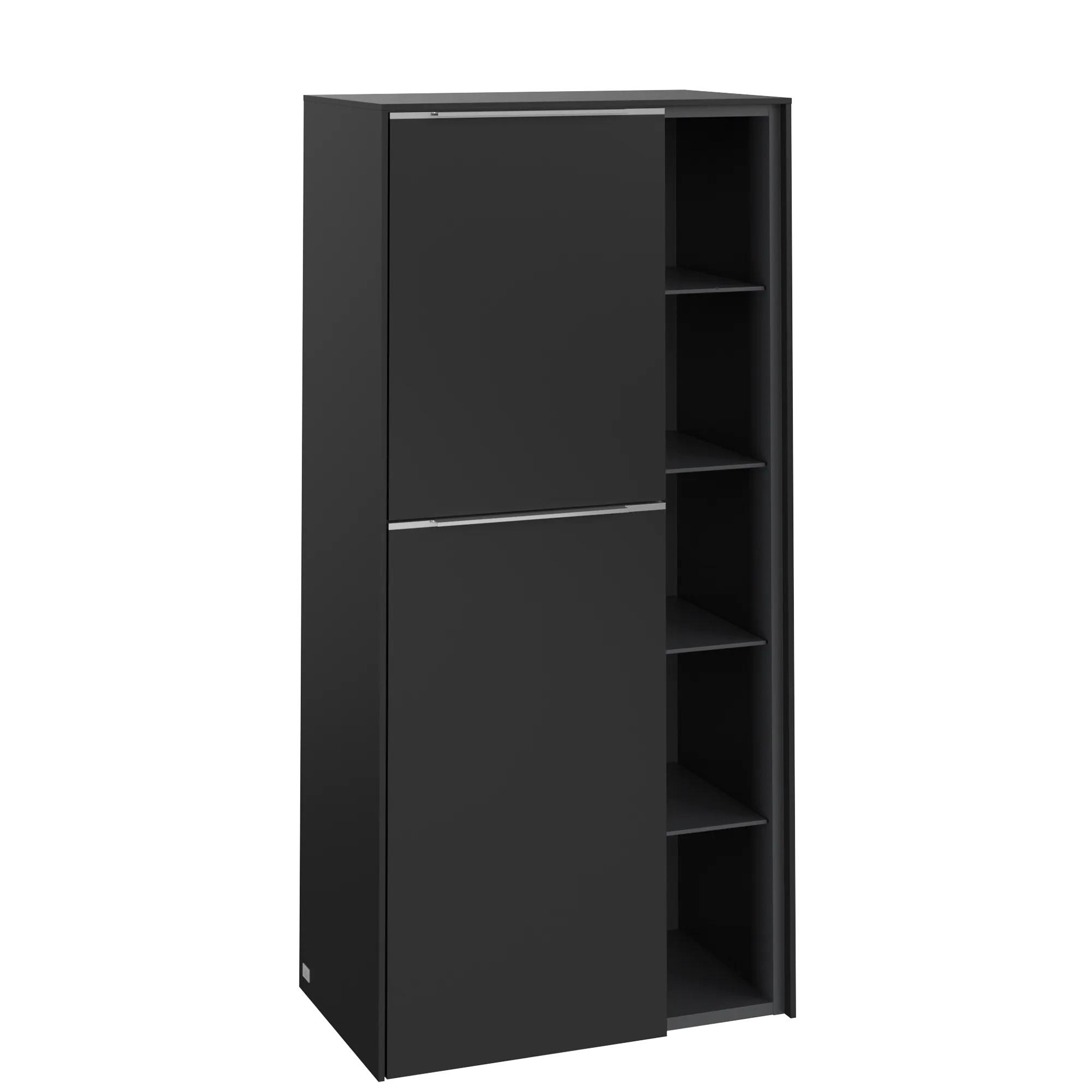 Villeroy & Boch Subway 3.0 Mittelschrank C59800, 574x1200x362mm, links Anschlag, Volcano Black Villeroy & Boch Subway 3.0 Mittelschrank C59800, 574x1200x362mm, links Anschlag, Volcano Black