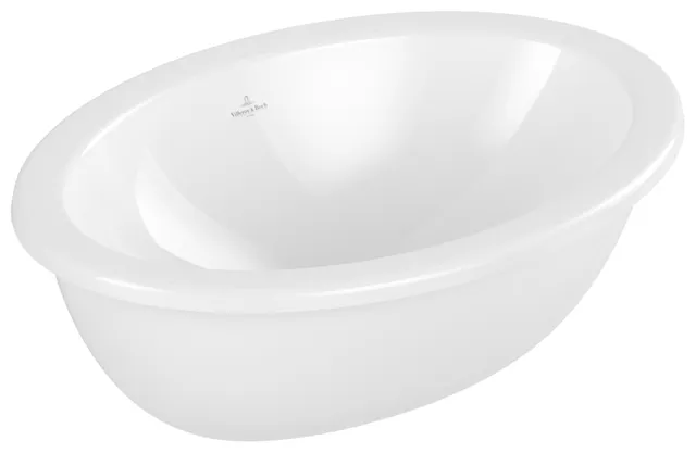 Villeroy & Boch Einbauwaschtisch aus TitanCeram „Loop & Friends“ ohne Hahnlochbohrung, 570 × 410 × 215 mm, ohne Hahnlochbohrung in Weiß Alpin Villeroy & Boch Einbauwaschtisch aus TitanCeram „Loop & Friends“ ohne Hahnlochbohrung, 570 × 410 × 215 mm, ohne Hahnlochbohrung in Weiß Alpin