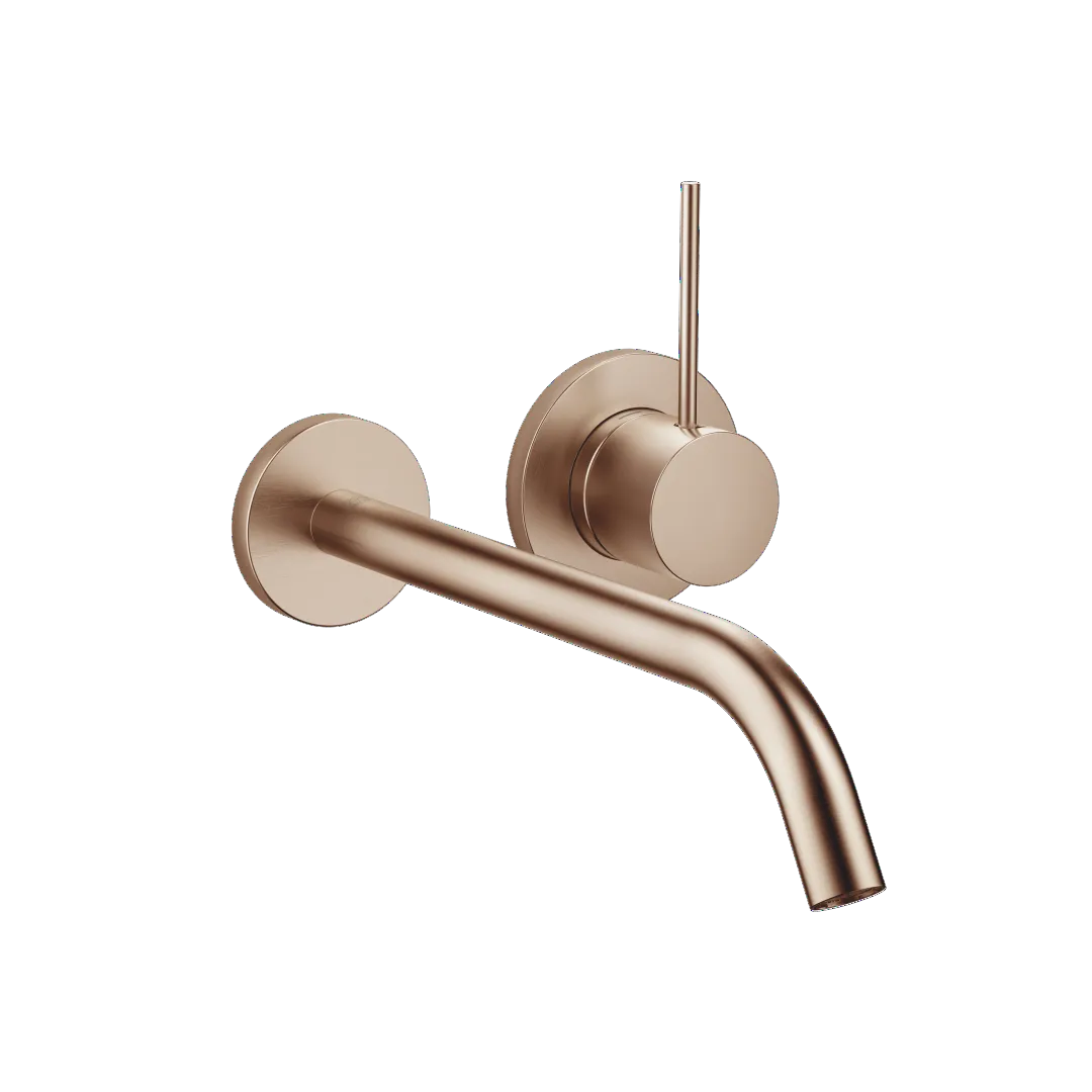 Dornbracht META META SLIM Waschtisch-Wand-Einhandbatterie ohne Ablaufgarnitur - Bronze gebürstet 36861662 Dornbracht META META SLIM Waschtisch-Wand-Einhandbatterie ohne Ablaufgarnitur - Bronze gebürstet 36861662
