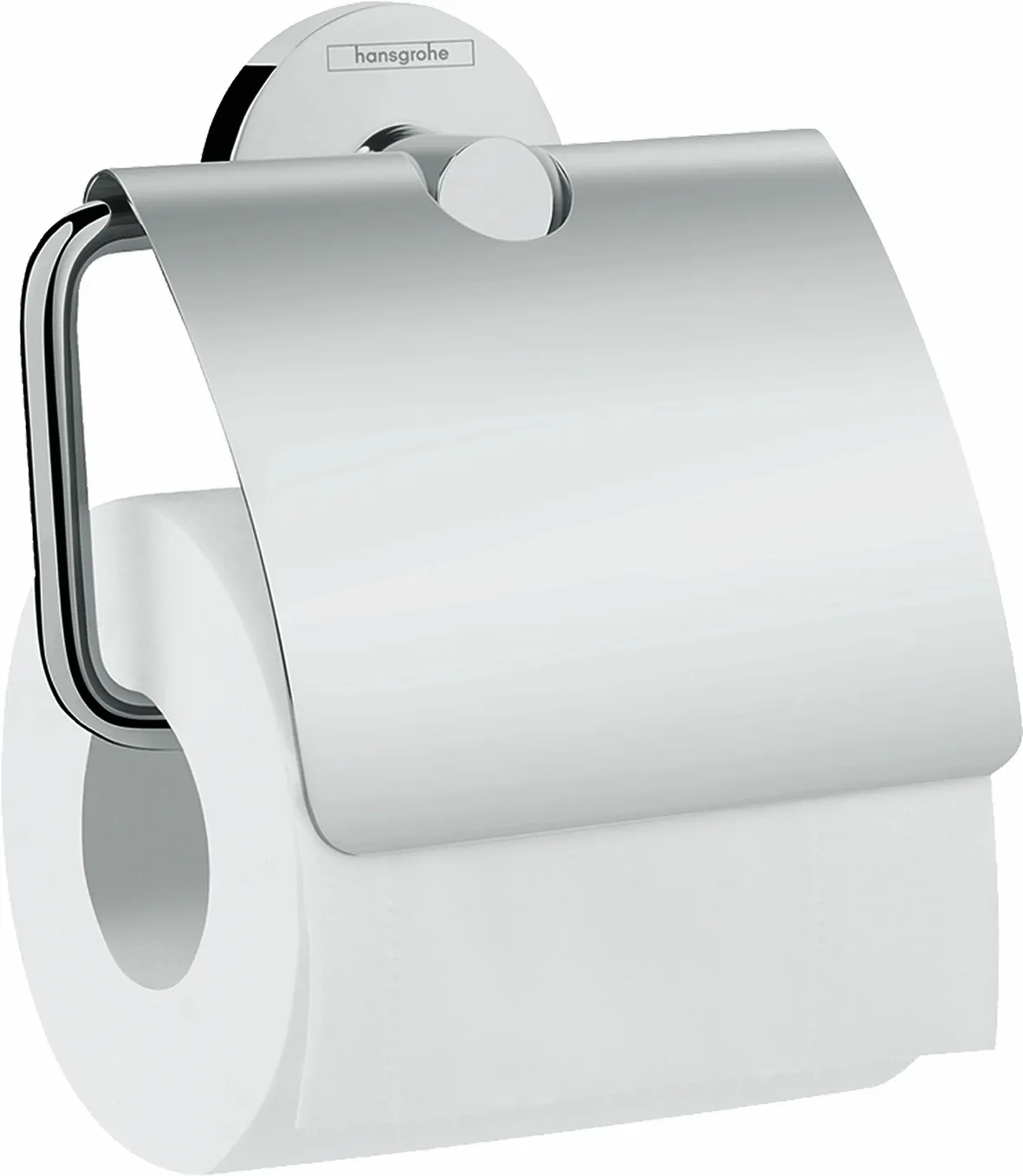 Papierrollenhalter Logis Universal chrom mit Deckel