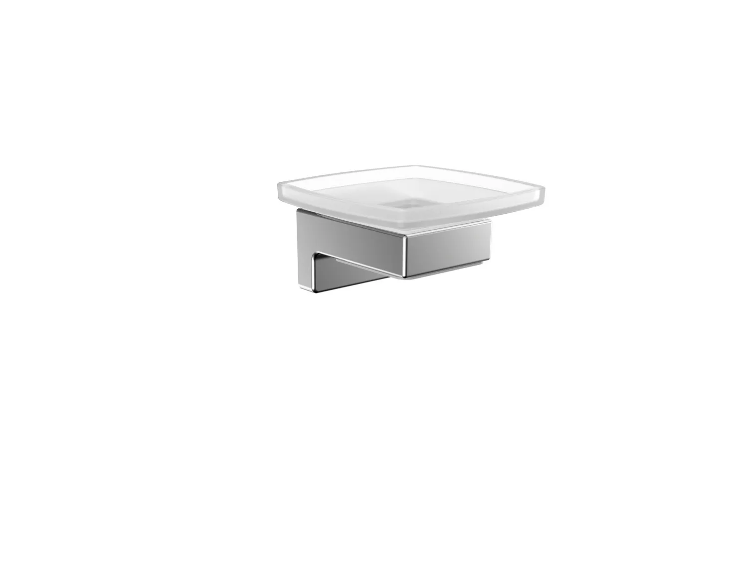 emco Seifenhalter „cue“ 12 × 6,9 × 12,3 cm in chrom emco Seifenhalter „cue“ 12 × 6,9 × 12,3 cm in chrom