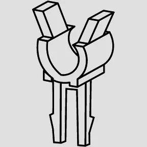 SANIT Füllventilhalter UP-Spülkasten große/mittlere Revisionsöffnung SANIT Füllventilhalter UP-Spülkasten große/mittlere Revisionsöffnung