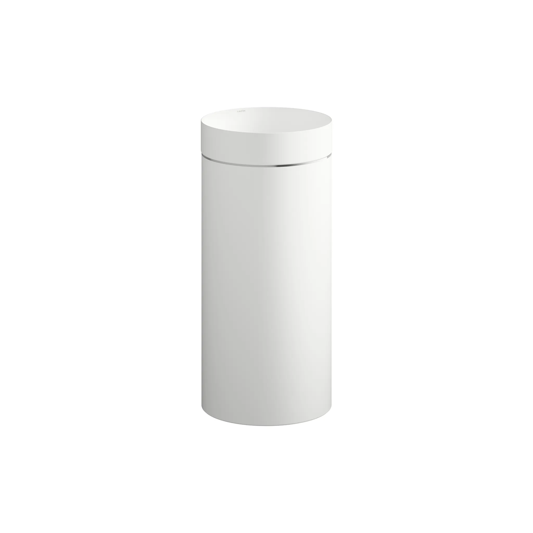 Laufen Waschtisch UNISONO bodenstehend rund 400 x 442 x 900 mm in weiß matt