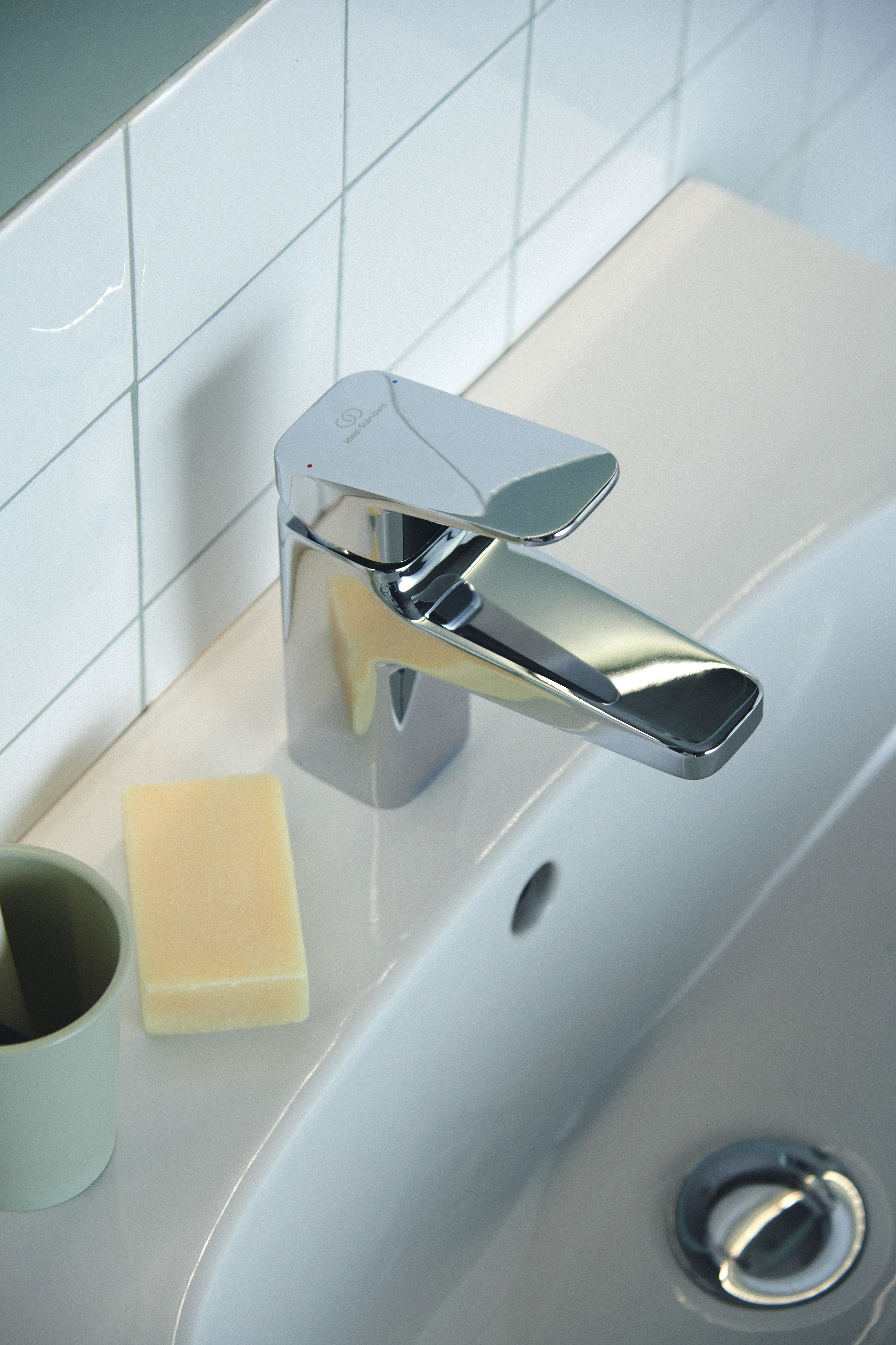 Ideal Standard Waschtischarmatur Ceraplan H75, Ausladung 104mm, Chrom Ideal Standard Waschtischarmatur Ceraplan H75, Ausladung 104mm, Chrom