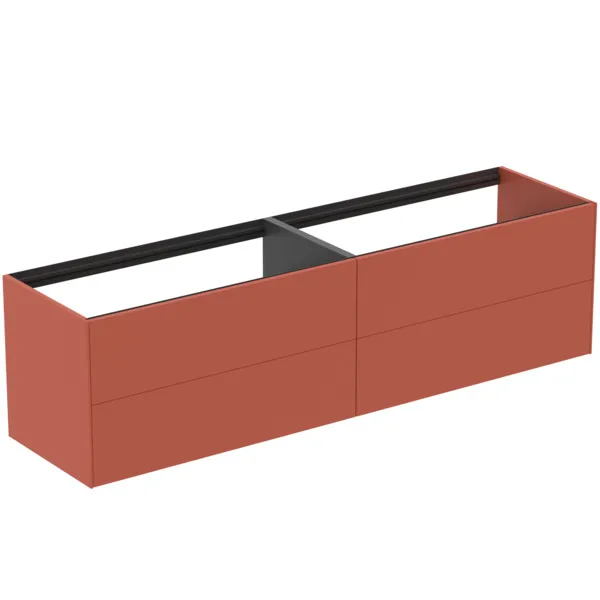 Ideal Standard Waschtischunterschrank Conca, 4 Auszüge, ohne Platte, 1985x505x540 mm, Sunset
