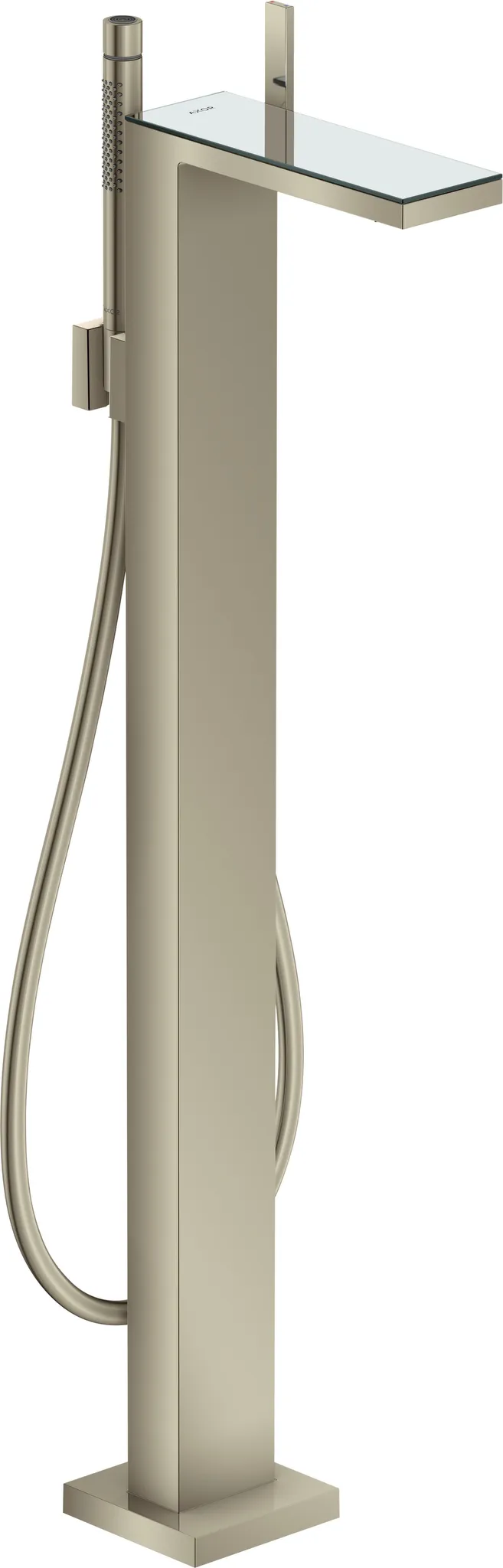 Hansgrohe AXOR MyEdition Mischer mit Platte 245 Glas, abnehmbar Hansgrohe AXOR MyEdition Mischer mit Platte 245 Glas, abnehmbar