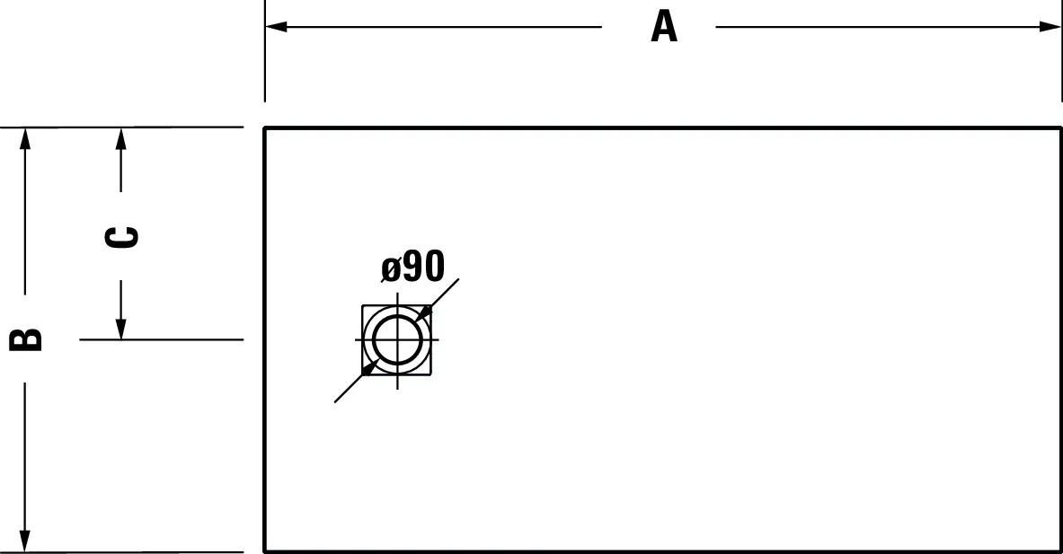 Duravit rechteck Duschwanne „Sustano“ 150 × 80 cm in Cream Matt Duravit rechteck Duschwanne „Sustano“ 150 × 80 cm in Cream Matt