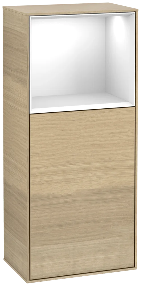 Villeroy & Boch Finion Seitenschrank F50 418x936x270mm mit Beleuchtung Villeroy & Boch Finion Seitenschrank F50 418x936x270mm mit Beleuchtung