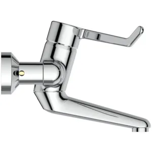 Ideal Standard Wandwaschtisch-Sicherheitsarmatur Ceraplus B8222AA, Einhebel, 180mm Hebel, 150mm Ausladung, Chrom Ideal Standard Wandwaschtisch-Sicherheitsarmatur Ceraplus B8222AA, Einhebel, 180mm Hebel, 150mm Ausladung, Chrom