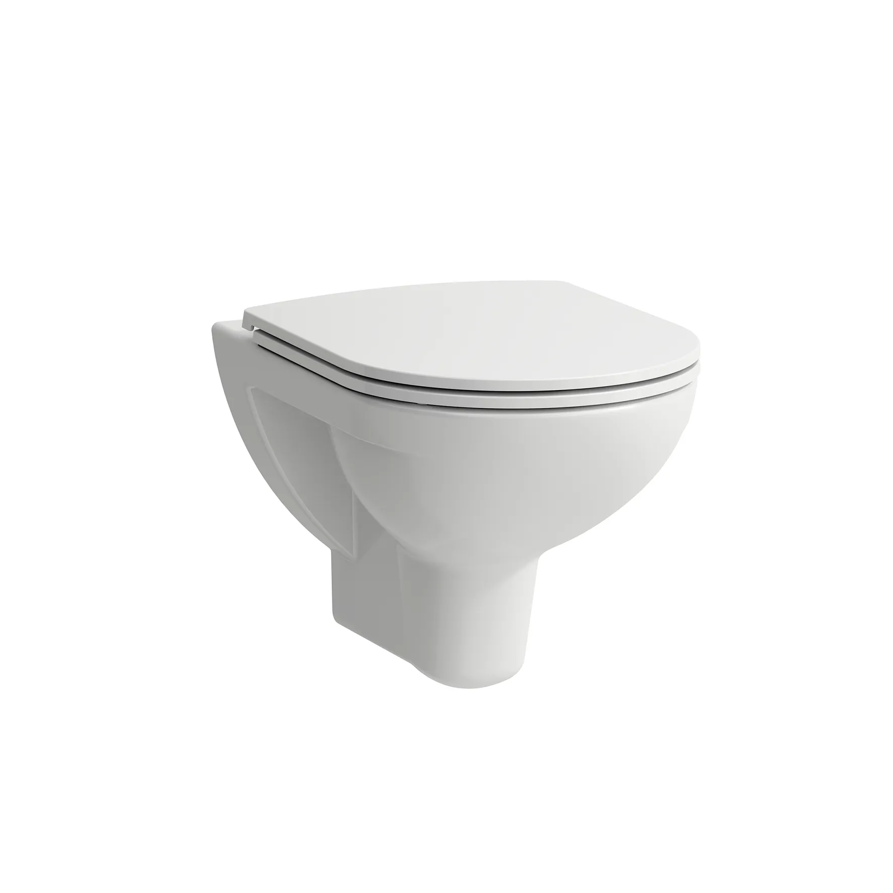 Laufen Wand-Tiefspül-WC „Pro“ 360 × 345 × 530 mm in Weiß, ohne Spülrand Laufen Wand-Tiefspül-WC „Pro“ 360 × 345 × 530 mm in Weiß, ohne Spülrand