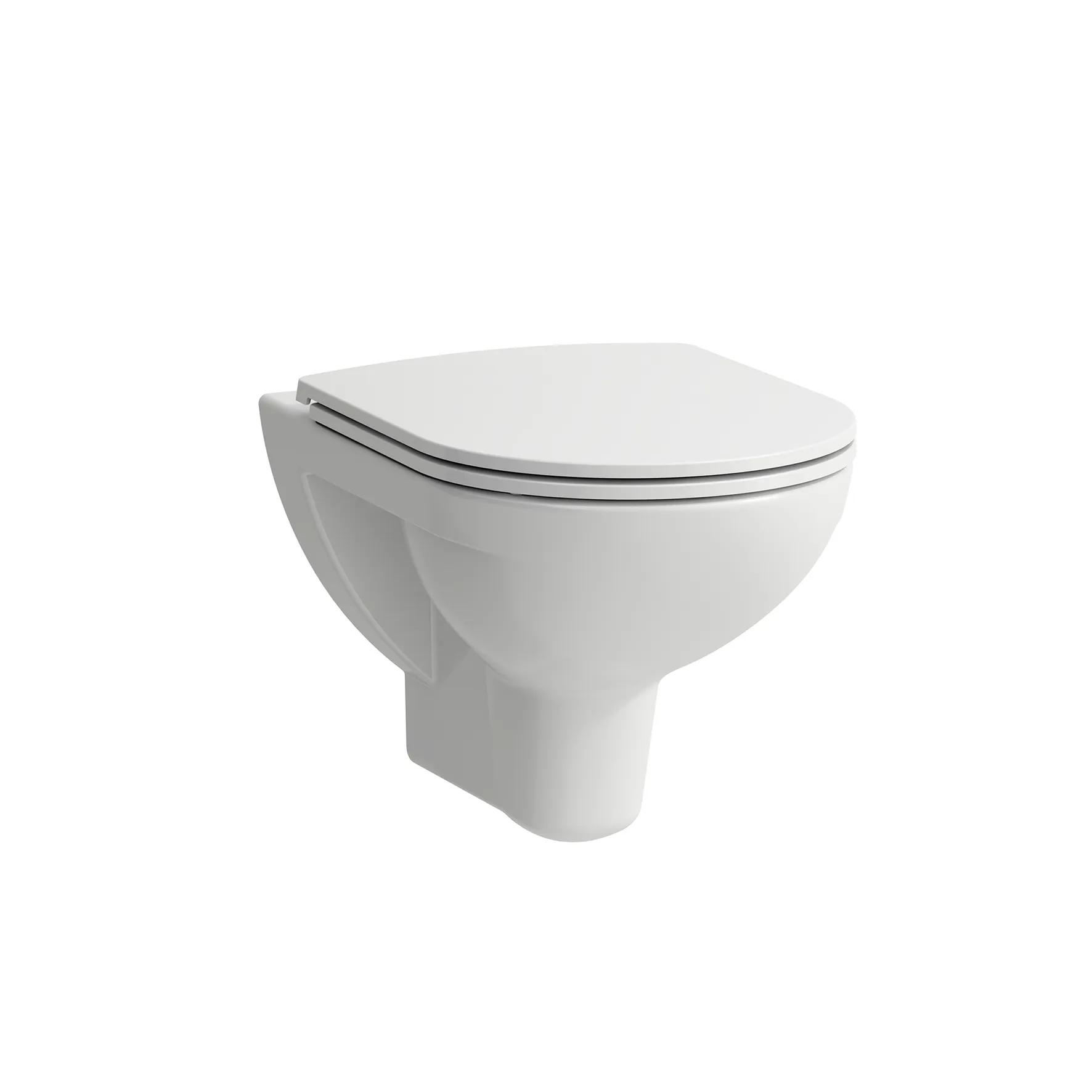 Laufen Wand-Tiefspül-WC „Pro“ 360 × 345 × 530 mm in Weiß, ohne Spülrand Laufen Wand-Tiefspül-WC „Pro“ 360 × 345 × 530 mm in Weiß, ohne Spülrand