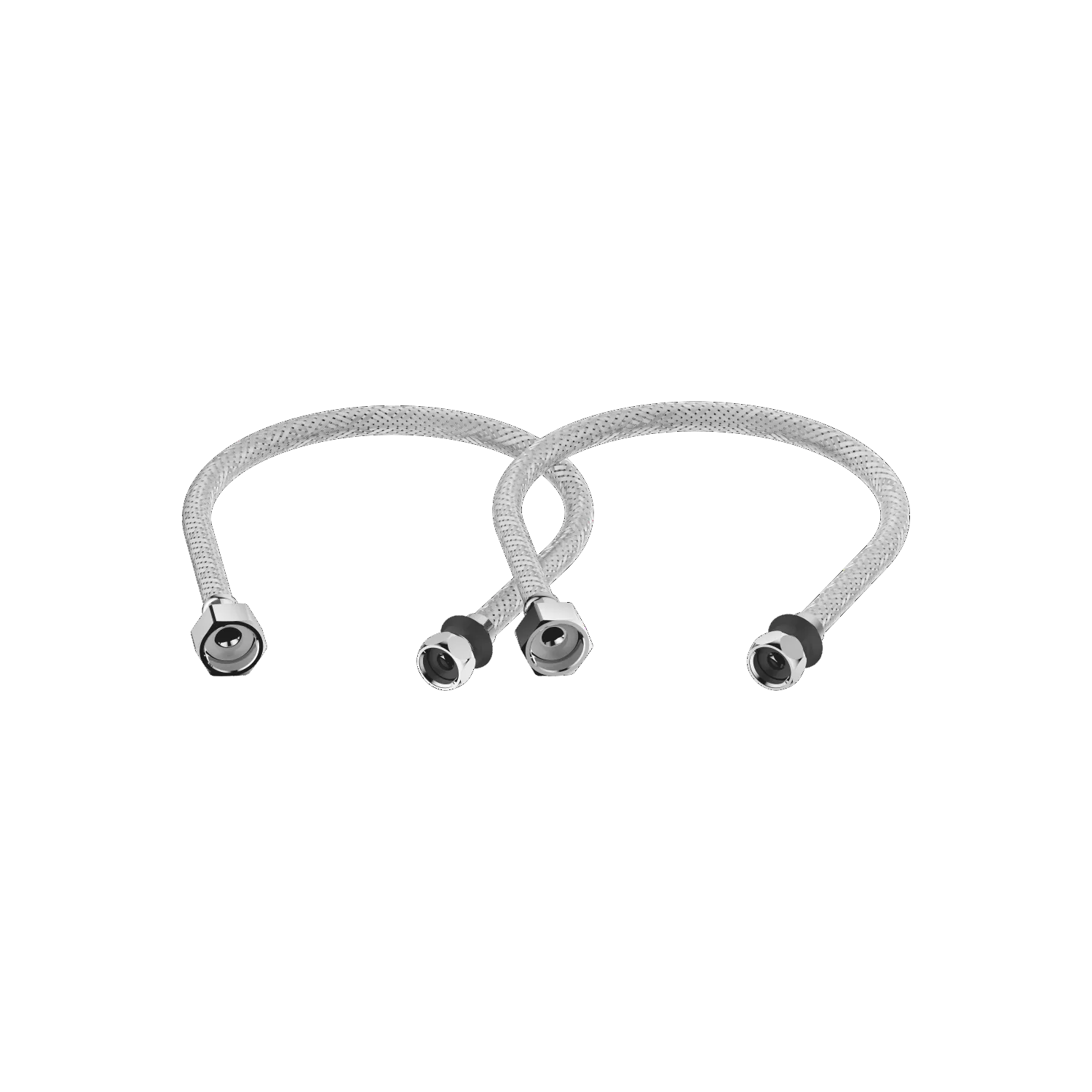 Dornbracht Druckschläuche - 2x ⅜" x ½" x 500 mm Dornbracht Druckschläuche - 2x ⅜" x ½" x 500 mm