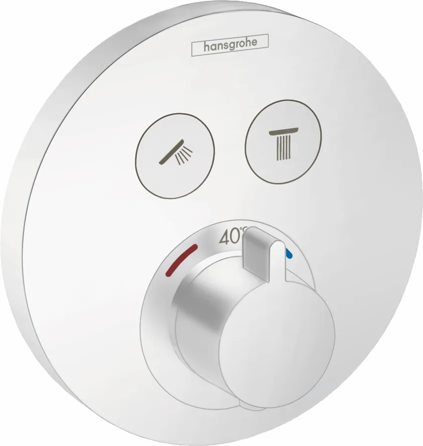 Thermostat Unterputz ShowerSelect S Fertigset 2 Verbraucher chrom
