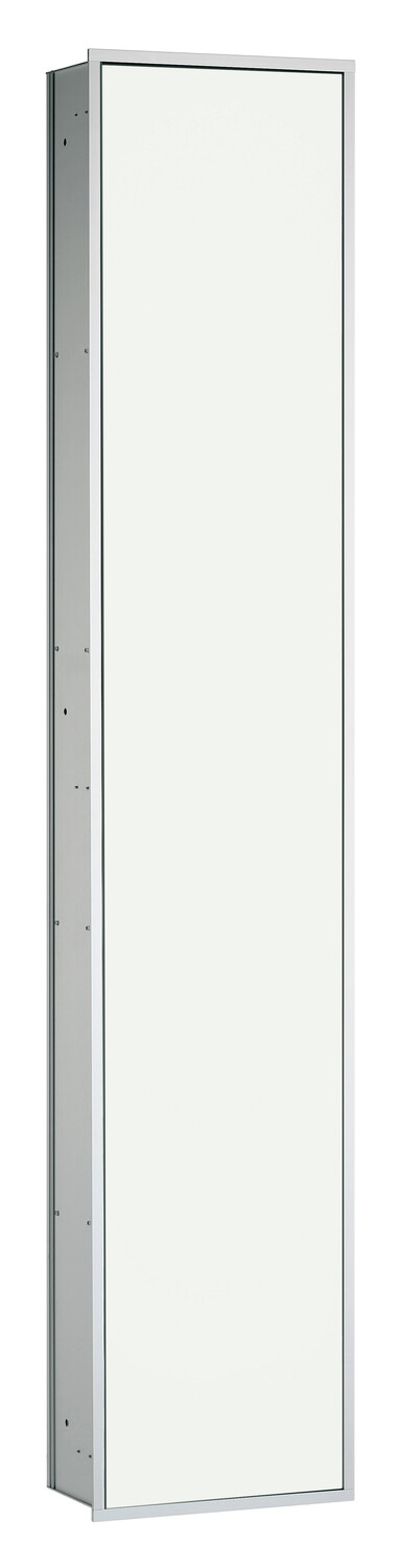 emco Schrank-Modul „asis module 300“ 31,4 × 158,4 × 15,3 cm in aluminium (silber, matt) / optiwhite