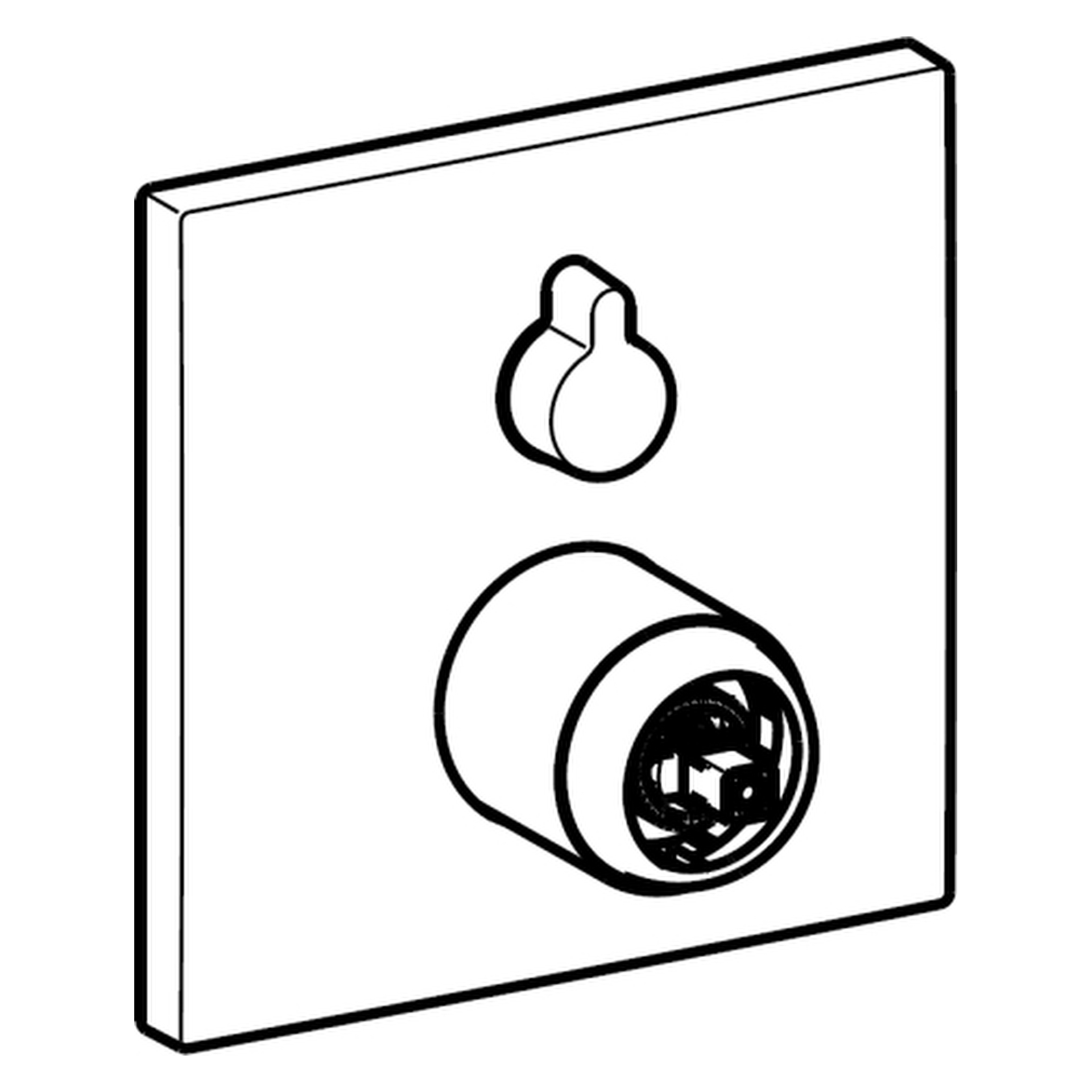 HansaVAROX Wannen- und Brausearmatur Fertigmontageset für Wanne/Brause HansaVAROX PRO 4052 Rosette eckig Chrom HansaVAROX Wannen- und Brausearmatur Fertigmontageset für Wanne/Brause HansaVAROX PRO 4052 Rosette eckig Chrom