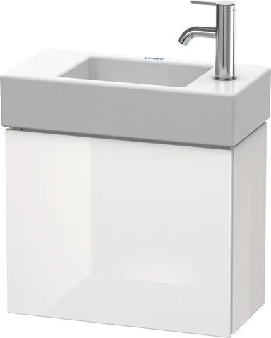 Duravit Waschtischunterschrank wandhängend „L-Cube“ 48 × 40 × 24 cm Weiß Hochglanz