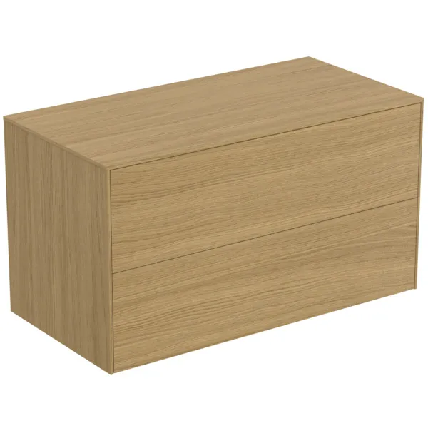 Ideal Standard Waschtischunterschrank „Conca“ 100,2 × 55 × 50,5 cm Eiche hell Furnier