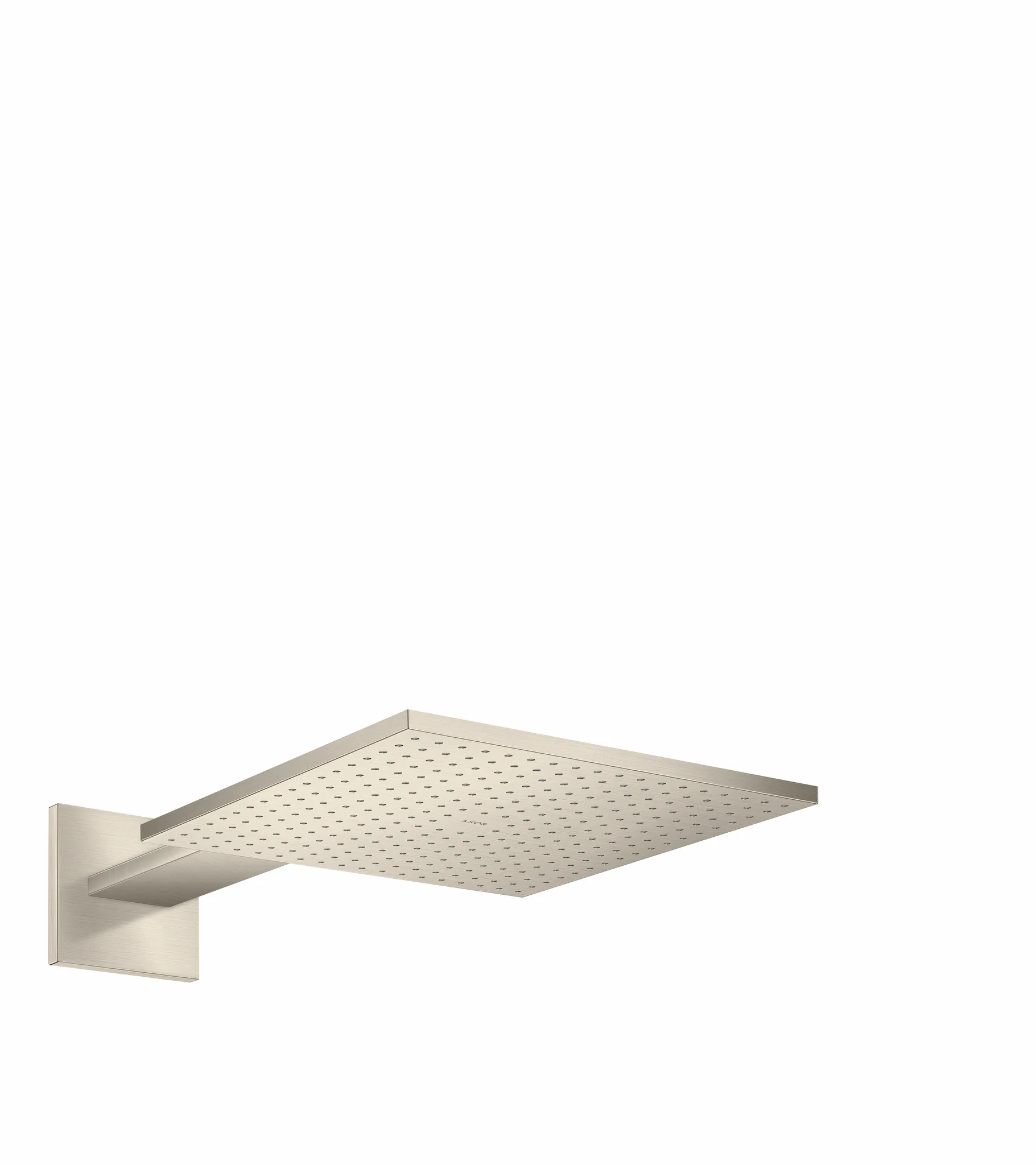 Hansgrohe AXOR ShowerSolutions Kopfbrause 300⁄300 1jet mit Brausearm, Brushed Nickel