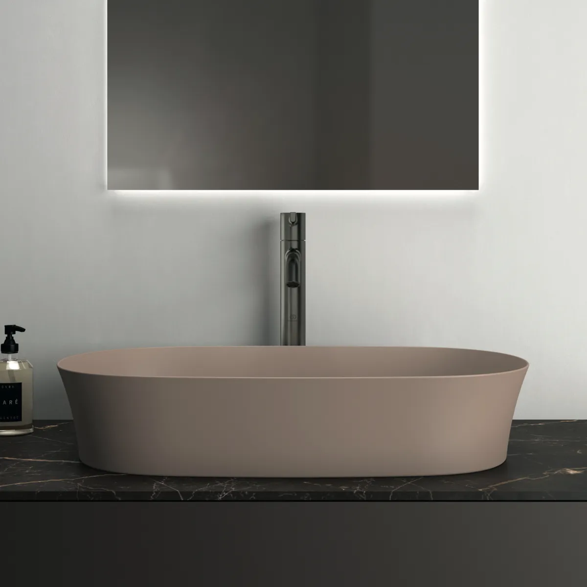 Ideal Standard Waschtischarmatur Joy, verl. Sockel, o. Ablgarn., Ausladung 170mm, Magnetic Grey Ideal Standard Waschtischarmatur Joy, verl. Sockel, o. Ablgarn., Ausladung 170mm, Magnetic Grey