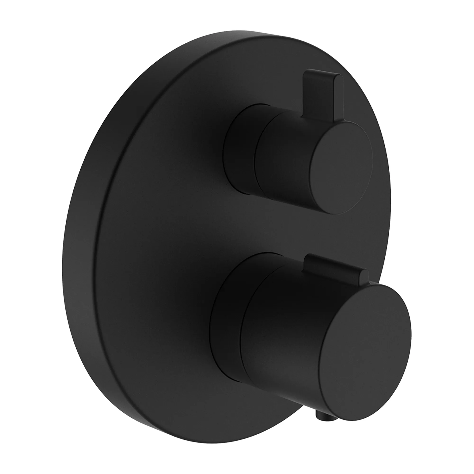 2-Griff-Wannenthermostat, Unterputz, TWINTHERM zu Simibox Standard und Simibox Light, 2 Mischwasserabgänge Sicherheitstaste (38°C) 2-Wege-Mengenregulierung Thermostatische Patrone Temperaturgriff komplett Mengengriff komplett PVD Titanschwarz matt 2-Griff-Wannenthermostat, Unterputz, TWINTHERM zu Simibox Standard und Simibox Light, 2 Mischwasserabgänge Sicherheitstaste (38°C) 2-Wege-Mengenregulierung Thermostatische Patrone Temperaturgriff komplett Mengengriff komplett PVD Titanschwarz matt