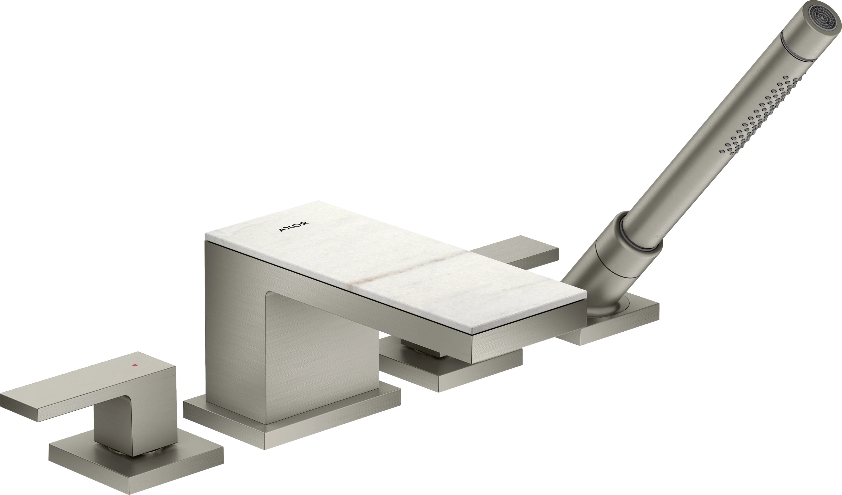 Hansgrohe AXOR MyEdition Platte 200 mm Marmor Lasa Covelano Vena Oro abnehmbar Hansgrohe AXOR MyEdition Platte 200 mm Marmor Lasa Covelano Vena Oro abnehmbar
