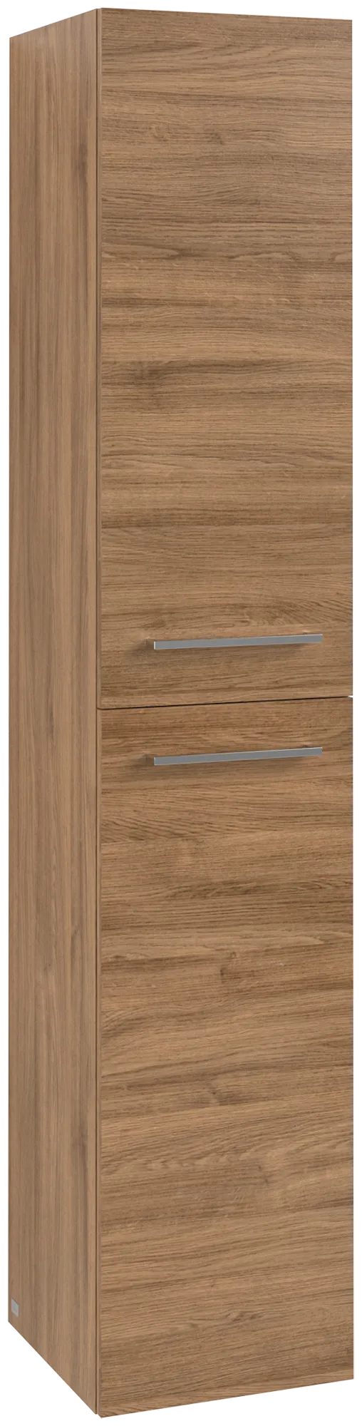 Villeroy & Boch Hochschrank „Avento“ 35 × 176 × 37,2 × 37,2 cm Kansas Oak, Anschlag links, Soft Closing, 2 Türen