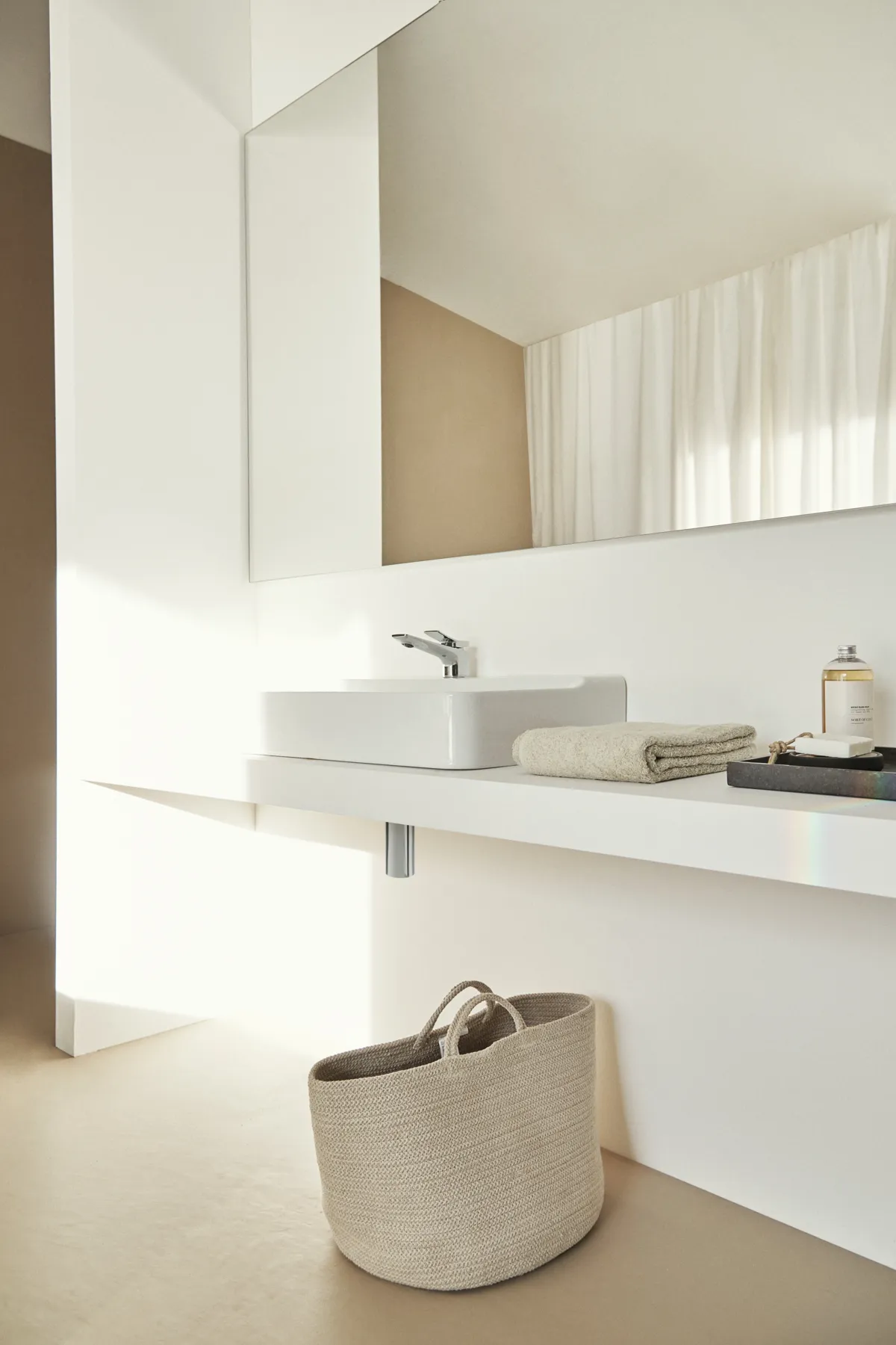 Konsole Conca, 2000x505x80mm, Weiß Konsole Conca, 2000x505x80mm, Weiß