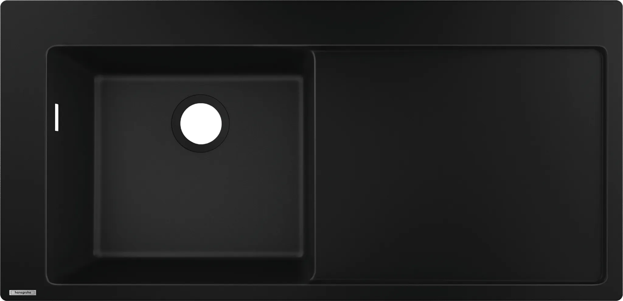 Hansgrohe S51 S5110-F450 Einbauspüle 450 Graphitschwarz Hansgrohe S51 S5110-F450 Einbauspüle 450 Graphitschwarz