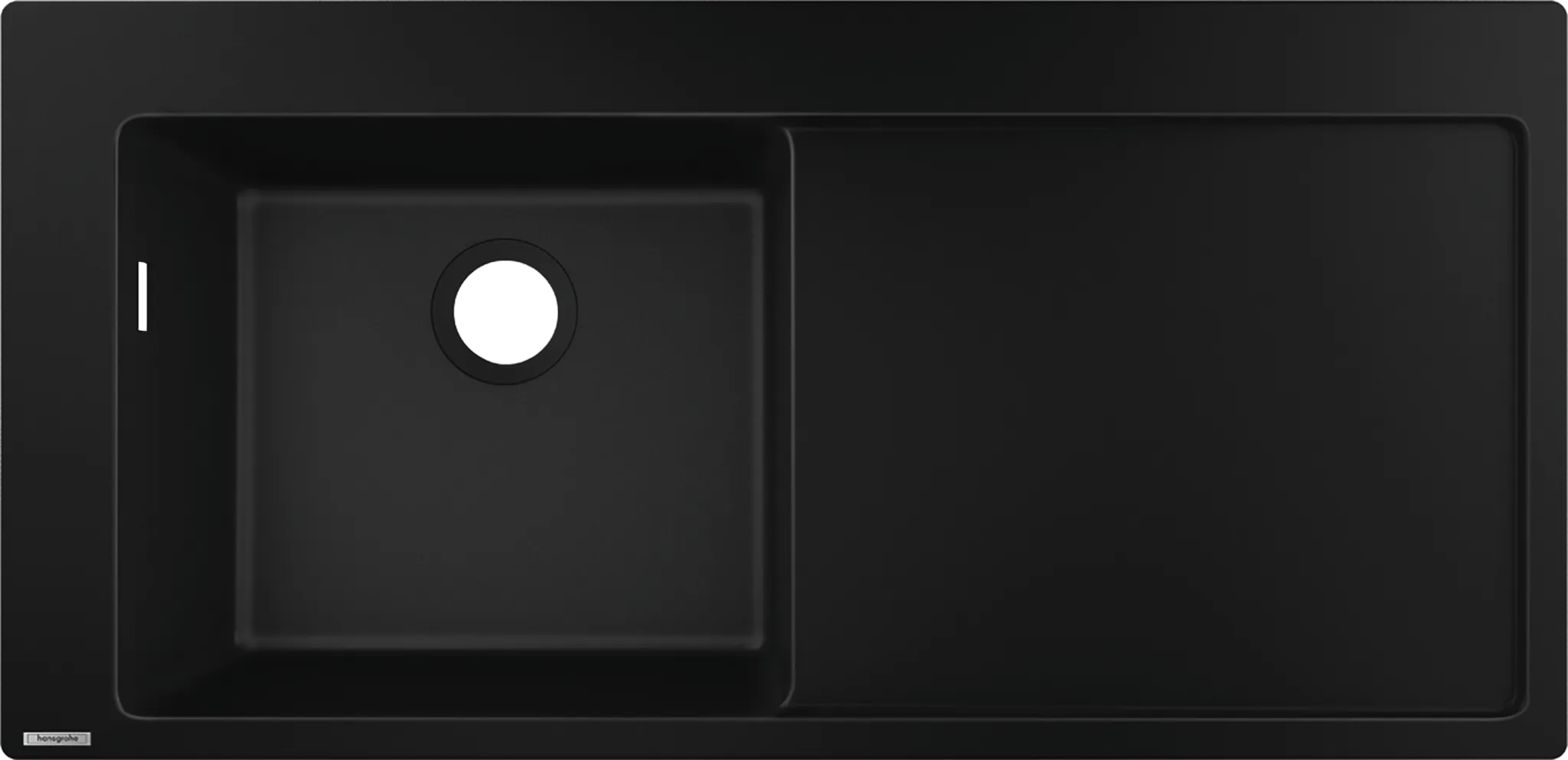 Hansgrohe S51 S5110-F450 Einbauspüle 450 Graphitschwarz Hansgrohe S51 S5110-F450 Einbauspüle 450 Graphitschwarz