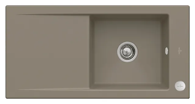 Villeroy & Boch Einbau-Küchenspülbecken „Timeline“ 60 1000 × 510 × 220 mm in Timber Villeroy & Boch Einbau-Küchenspülbecken „Timeline“ 60 1000 × 510 × 220 mm in Timber