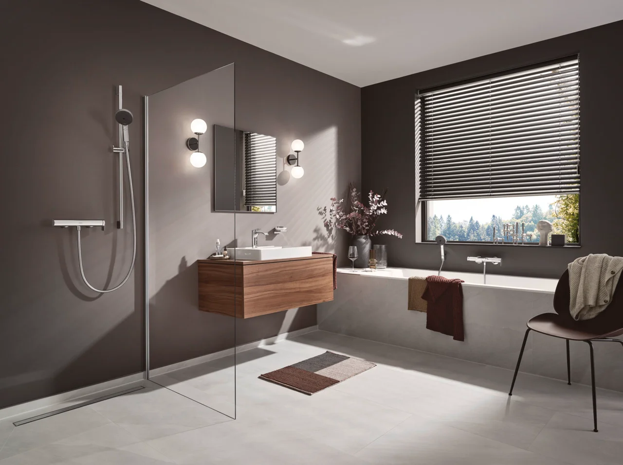 Hansgrohe RainDrain Match Duschrinne 800 mm mit höhenverstellbarem Rahmen, Edelstahl gebürstet Hansgrohe RainDrain Match Duschrinne 800 mm mit höhenverstellbarem Rahmen, Edelstahl gebürstet