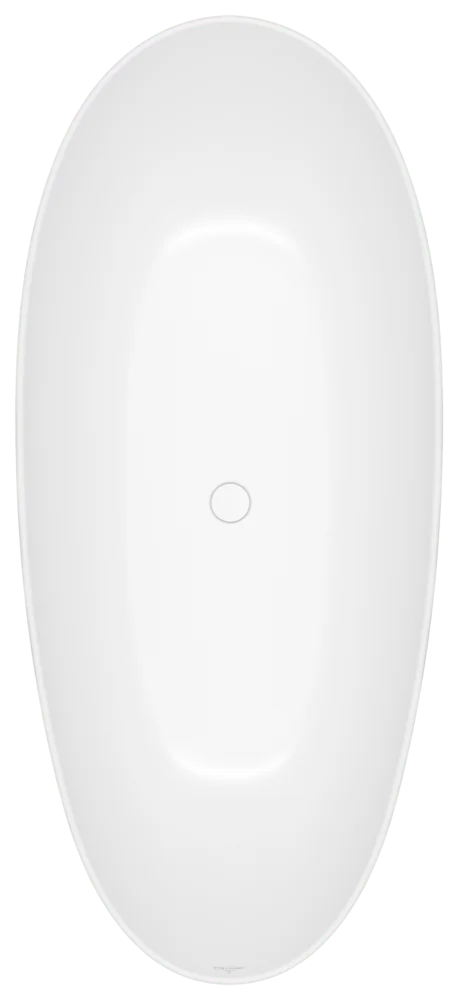Villeroy & Boch Antao Badewanne, 1700x750mm, Freistehend, Quaryl, Stone White