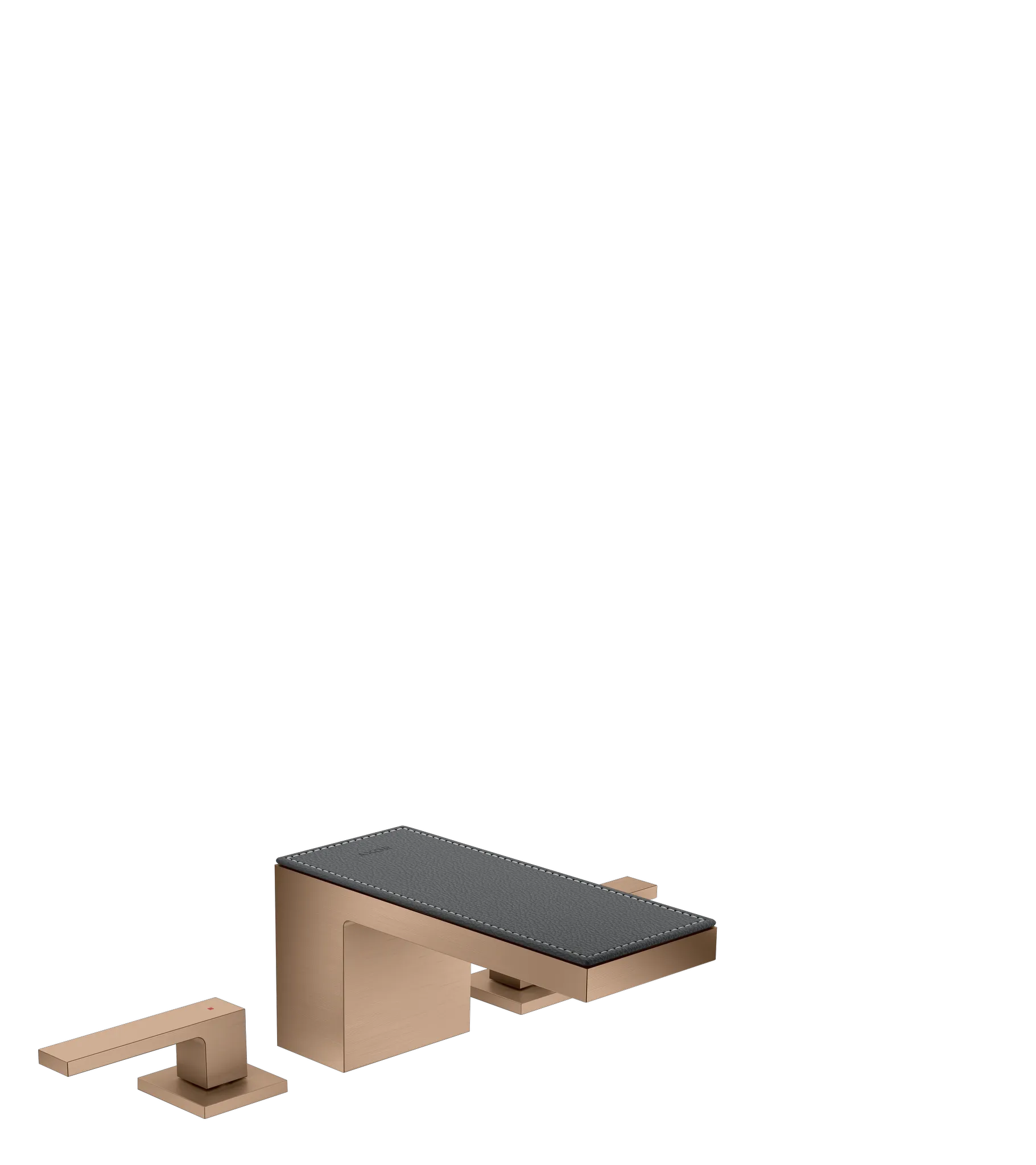 Hansgrohe AXOR MyEdition Mischer mit Platte 200 Leder, 200mm, abnehmbar Hansgrohe AXOR MyEdition Mischer mit Platte 200 Leder, 200mm, abnehmbar