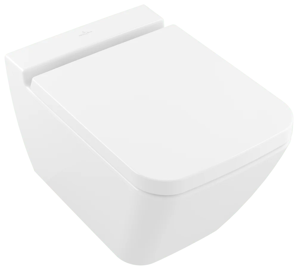 Villeroy & Boch Finion Tiefspül-WC spülrandlos 375x560mm wandhängend Weiß Alpin CeramicPlus Villeroy & Boch Finion Tiefspül-WC spülrandlos 375x560mm wandhängend Weiß Alpin CeramicPlus