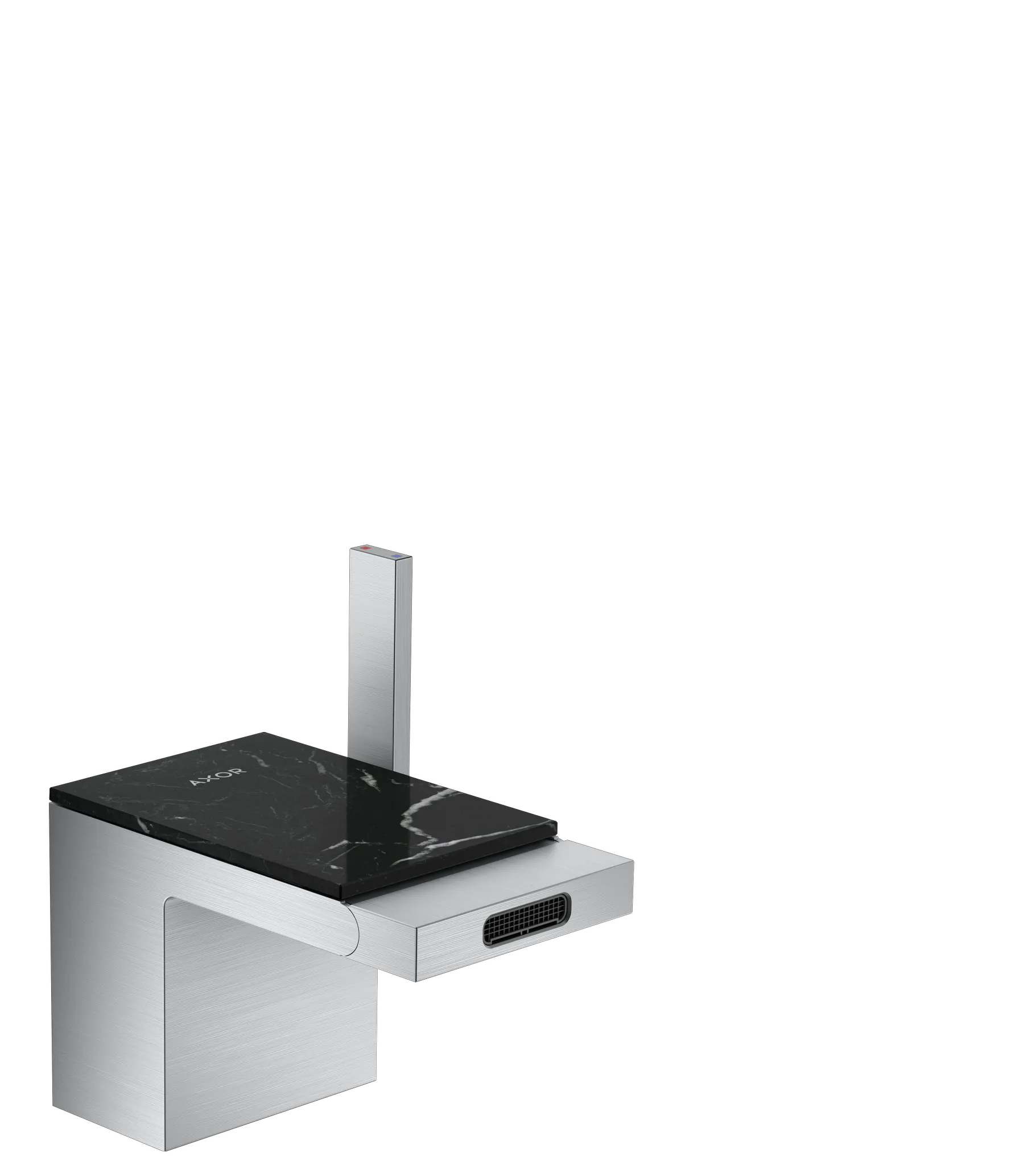 Hansgrohe AXOR MyEdition Mischer mit Platte 117 Marmor Nero Marquina Hansgrohe AXOR MyEdition Mischer mit Platte 117 Marmor Nero Marquina