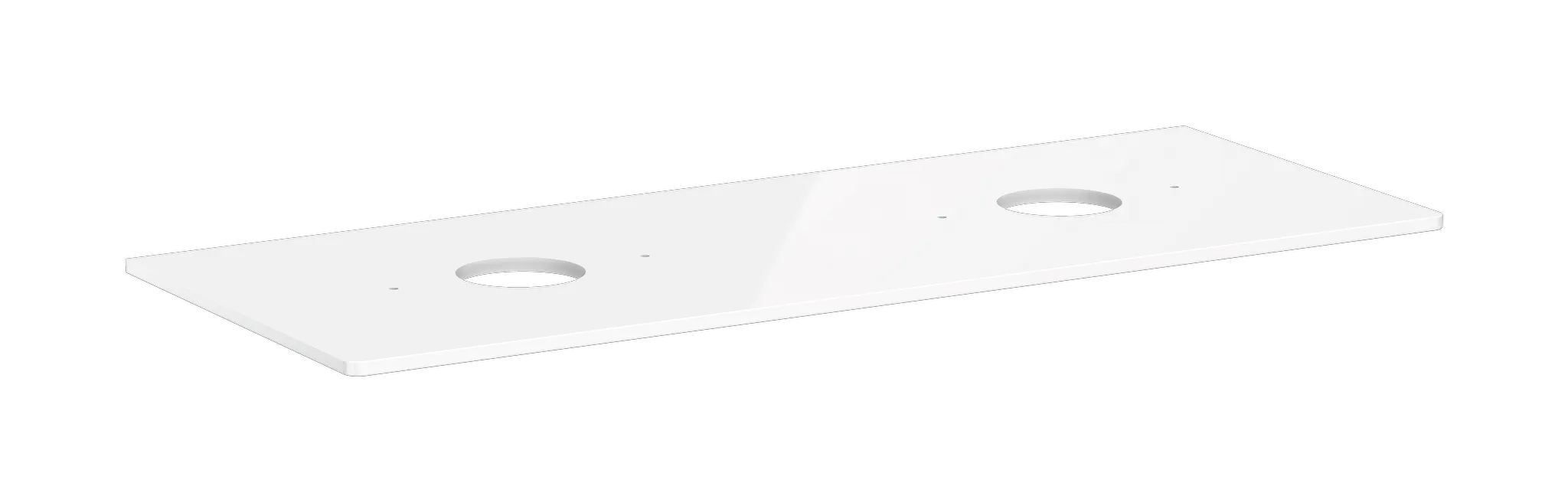 Hansgrohe Xelu Q Konsole 1360⁄550 Weiß Hochglanz