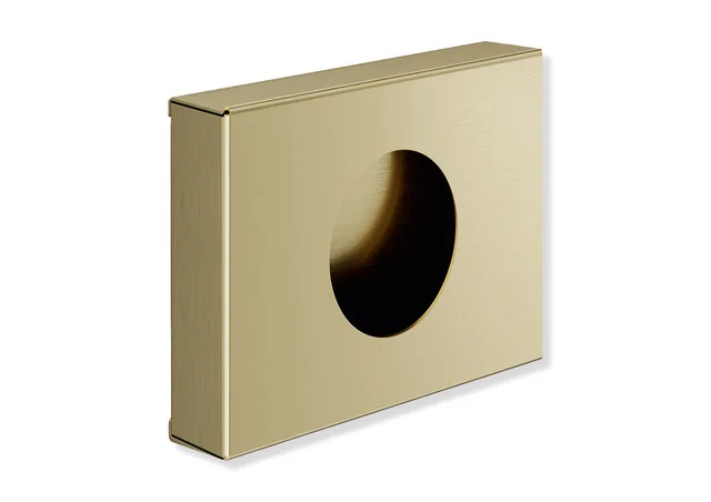 HEWI System 900 Hygienebeutelspender, Edelstahl, PVD beschichtet, Breite 136 mm, Höhe 98 mm, Tiefe 27,5 mm, Wandmontage HEWI System 900 Hygienebeutelspender, Edelstahl, PVD beschichtet, Breite 136 mm, Höhe 98 mm, Tiefe 27,5 mm, Wandmontage