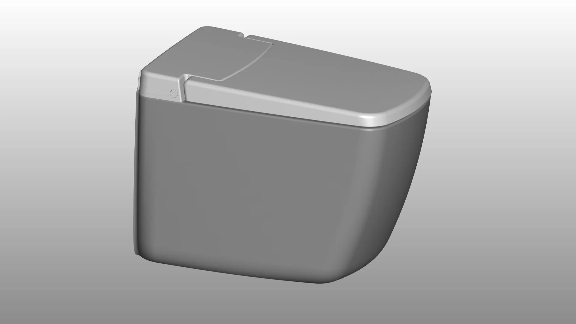 VitrA Ersatzteil Keramik V-Care Prime/Prime Lite Keramikkörper Stand-WC Weiß Hochglanz