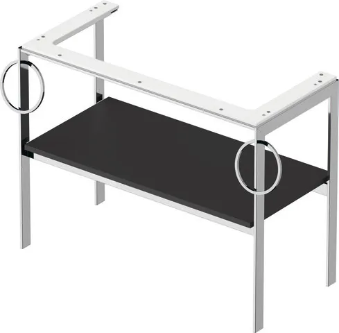 Duravit Konsole „White Tulip“ in Graphit Seidenmatt Duravit Konsole „White Tulip“ in Graphit Seidenmatt