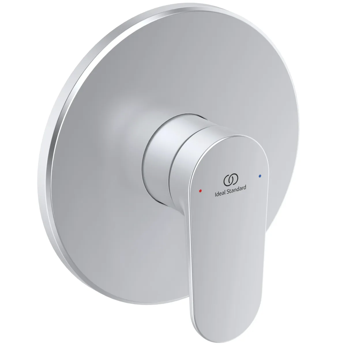 Ideal Standard Brausearmatur Cerafine O Nuovo Unterputz Rosette 163 mm Silber