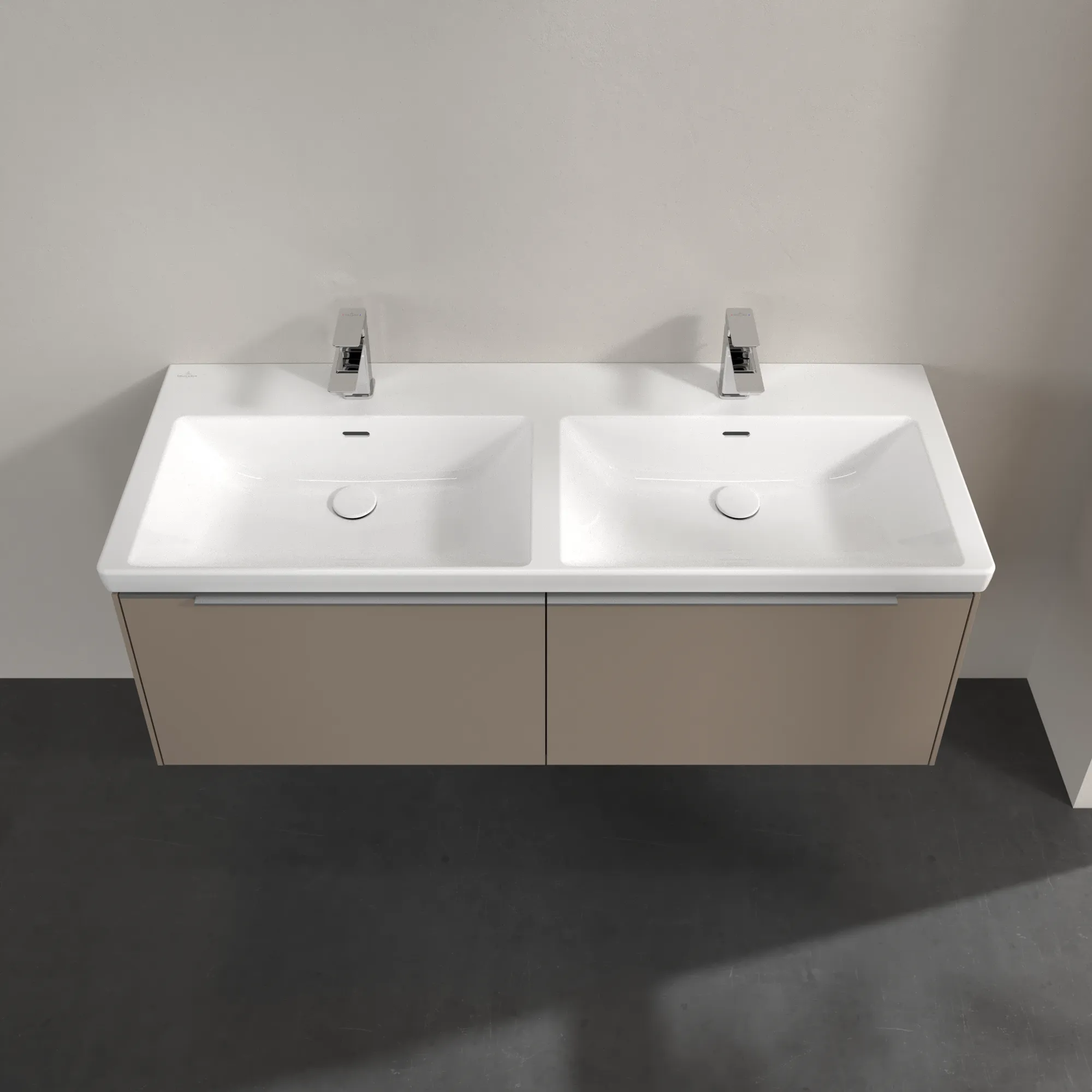 Villeroy & Boch Subway 3.0 Waschbeckenunterschrank C56700, 1272 x 429 x 478 mm, Taupe Villeroy & Boch Subway 3.0 Waschbeckenunterschrank C56700, 1272 x 429 x 478 mm, Taupe