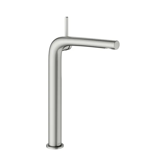 KEUCO EDITION 400 Einhebel-Waschtischmischer 290 ohne Zugstangen-Ablaufgarnitur Edelstahl-finish KEUCO EDITION 400 Einhebel-Waschtischmischer 290 ohne Zugstangen-Ablaufgarnitur Edelstahl-finish