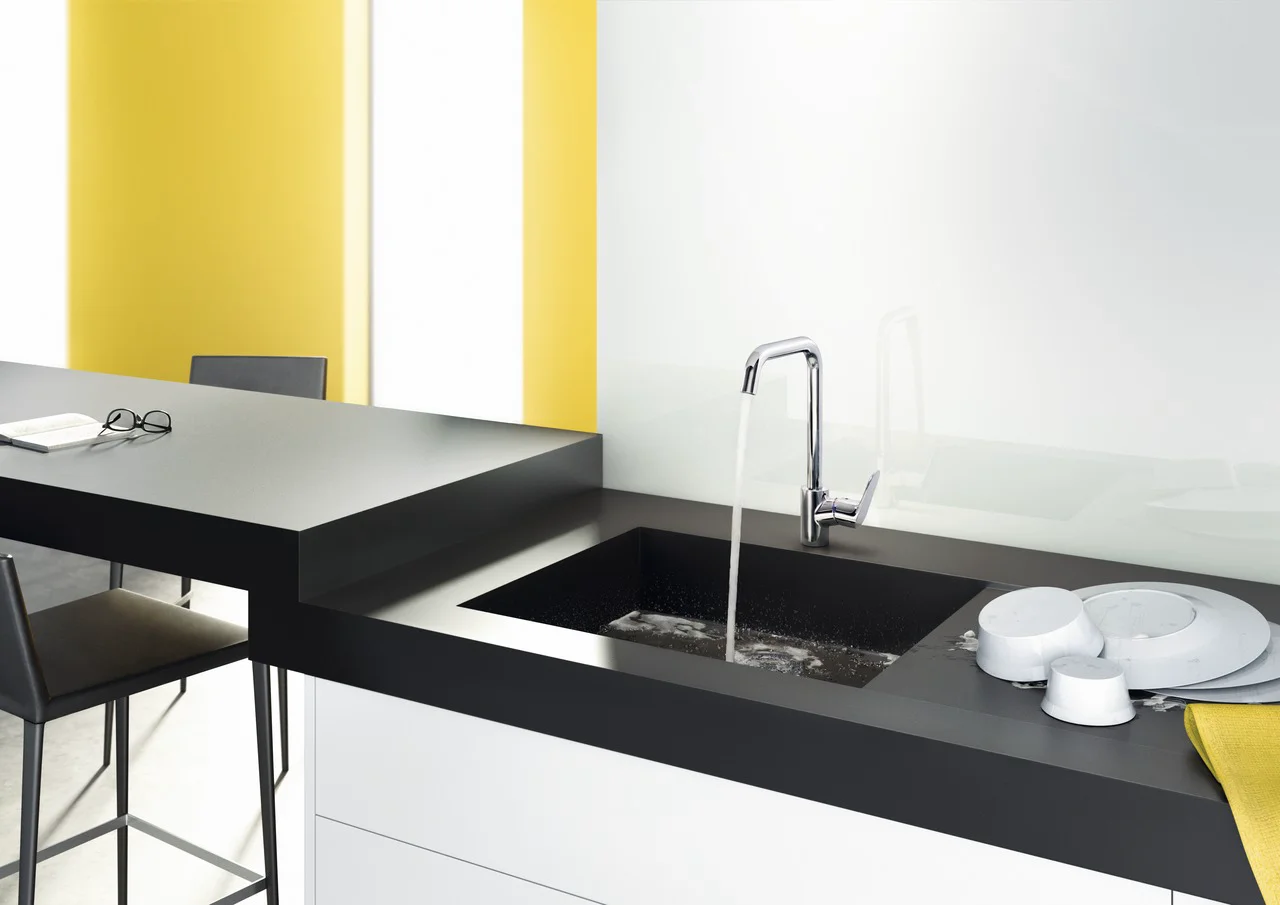 Hansgrohe Focus M41 Einhebel-Küchenmischer 260, Chrom, 1-Jet, max. Durchfluss 12 l/min, einstellbarer Schwenkbereich 110°, 150° oder 360°, Keramikmischsystem, für Durchlauferhitzer geeignet Hansgrohe Focus M41 Einhebel-Küchenmischer 260, Chrom, 1-Jet, max. Durchfluss 12 l/min, einstellbarer Schwenkbereich 110°, 150° oder 360°, Keramikmischsystem, für Durchlauferhitzer geeignet