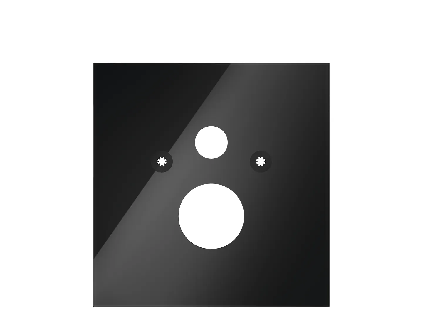 TECElux WC-Glasplatte für Standard-WC Glas schwarz TECElux WC-Glasplatte für Standard-WC Glas schwarz