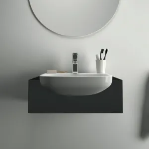 Waschbecken „i.lifeA“ 50 × 44 × 17 cm, Hahnlochposition mittig Waschbecken „i.lifeA“ 50 × 44 × 17 cm, Hahnlochposition mittig