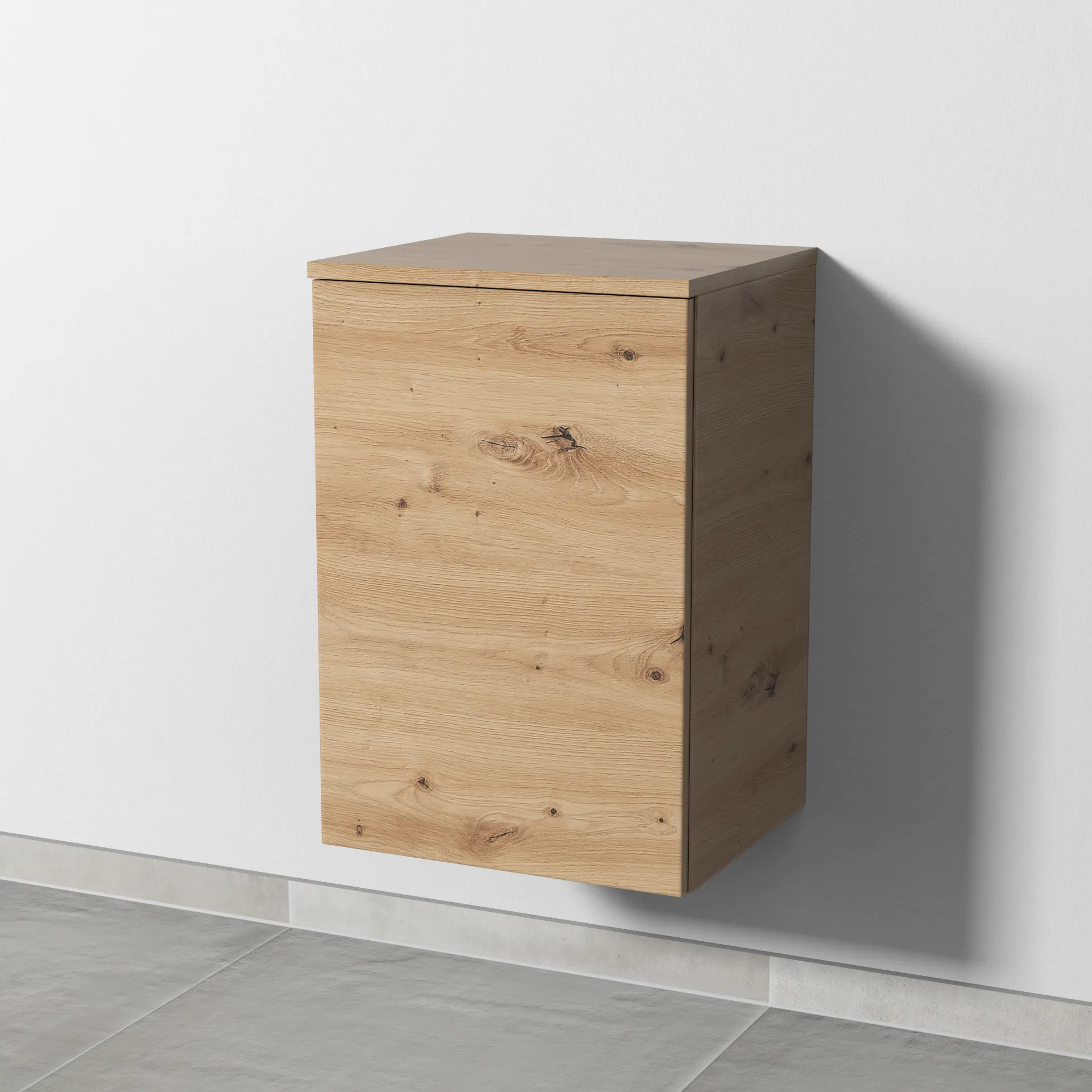Sanipa Unterschrank „3way“ 400 × 580 × 345 mm Anschlag links, in Eiche Natural-Touch, Anschlag links