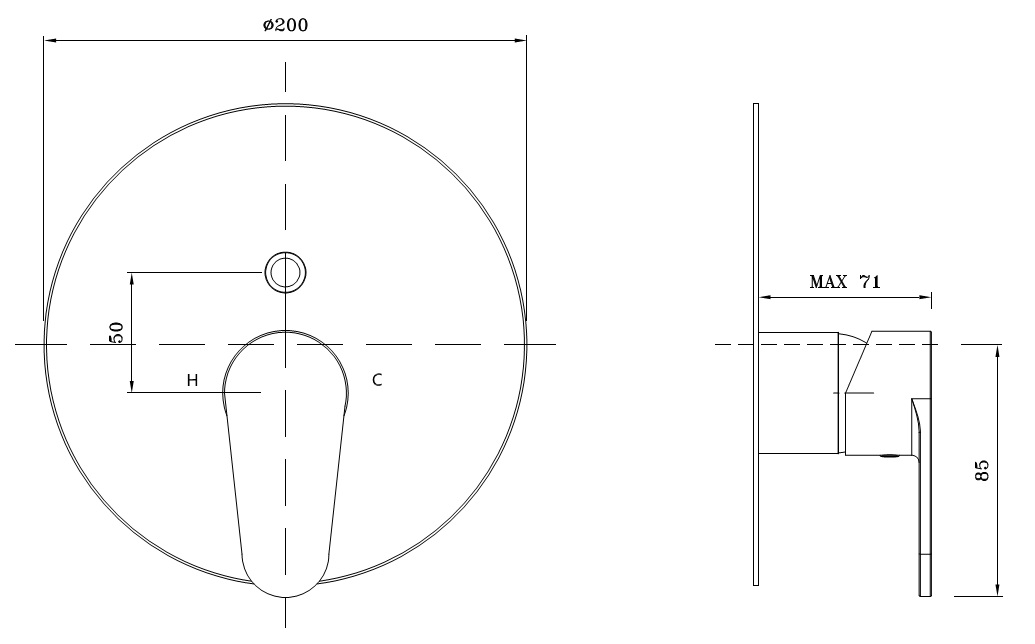 Fertigmontageset Wanne AqvaPlus zu Art. 092564750 C-Box - Abdeckrosette - Hülse und Kappe - Hebel - inkl. Funktionseinheit mit automatischem Tastumsteller - chrom Fertigmontageset Wanne AqvaPlus zu Art. 092564750 C-Box - Abdeckrosette - Hülse und Kappe - Hebel - inkl. Funktionseinheit mit automatischem Tastumsteller - chrom