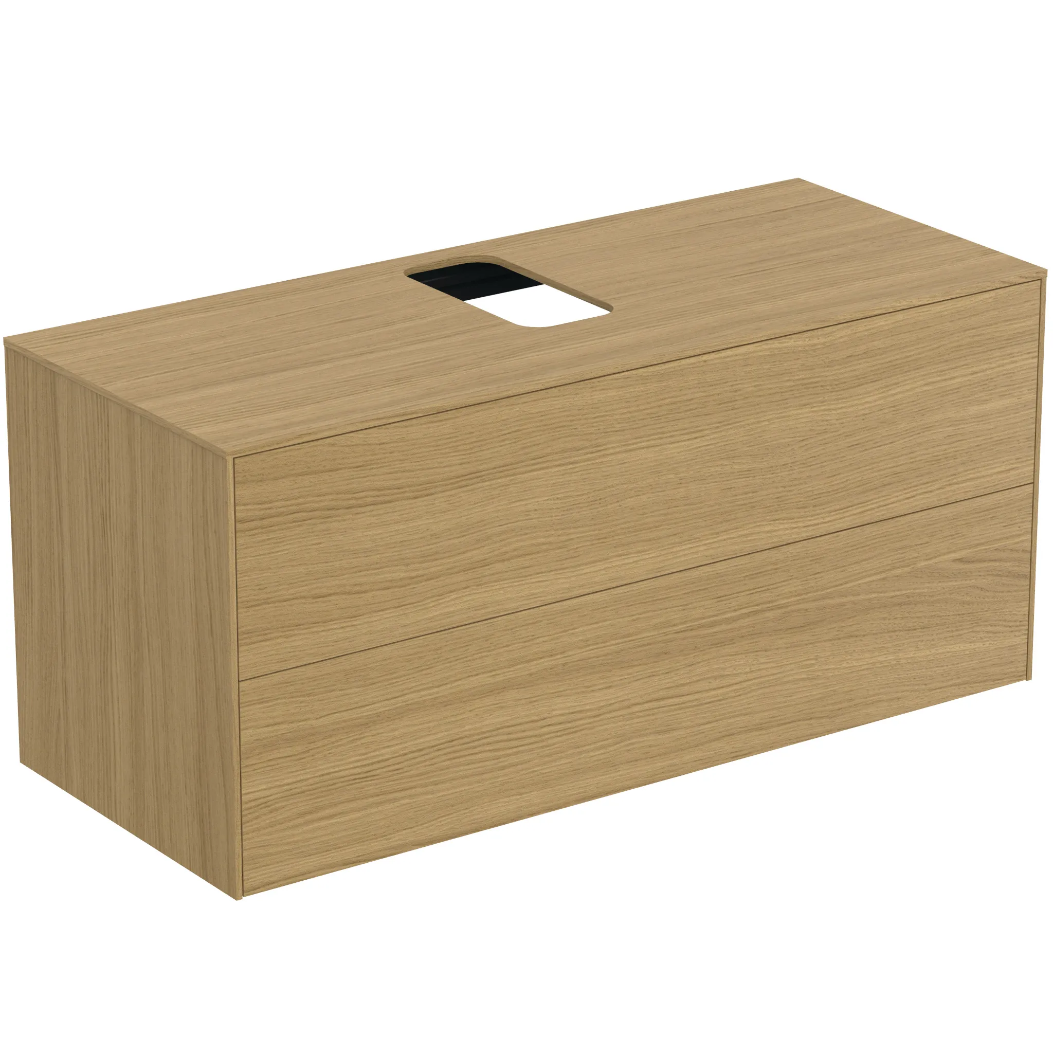 Ideal Standard Waschtischunterschrank „Conca“ 120,2 × 55 × 50,5 cm Eiche hell Furnier