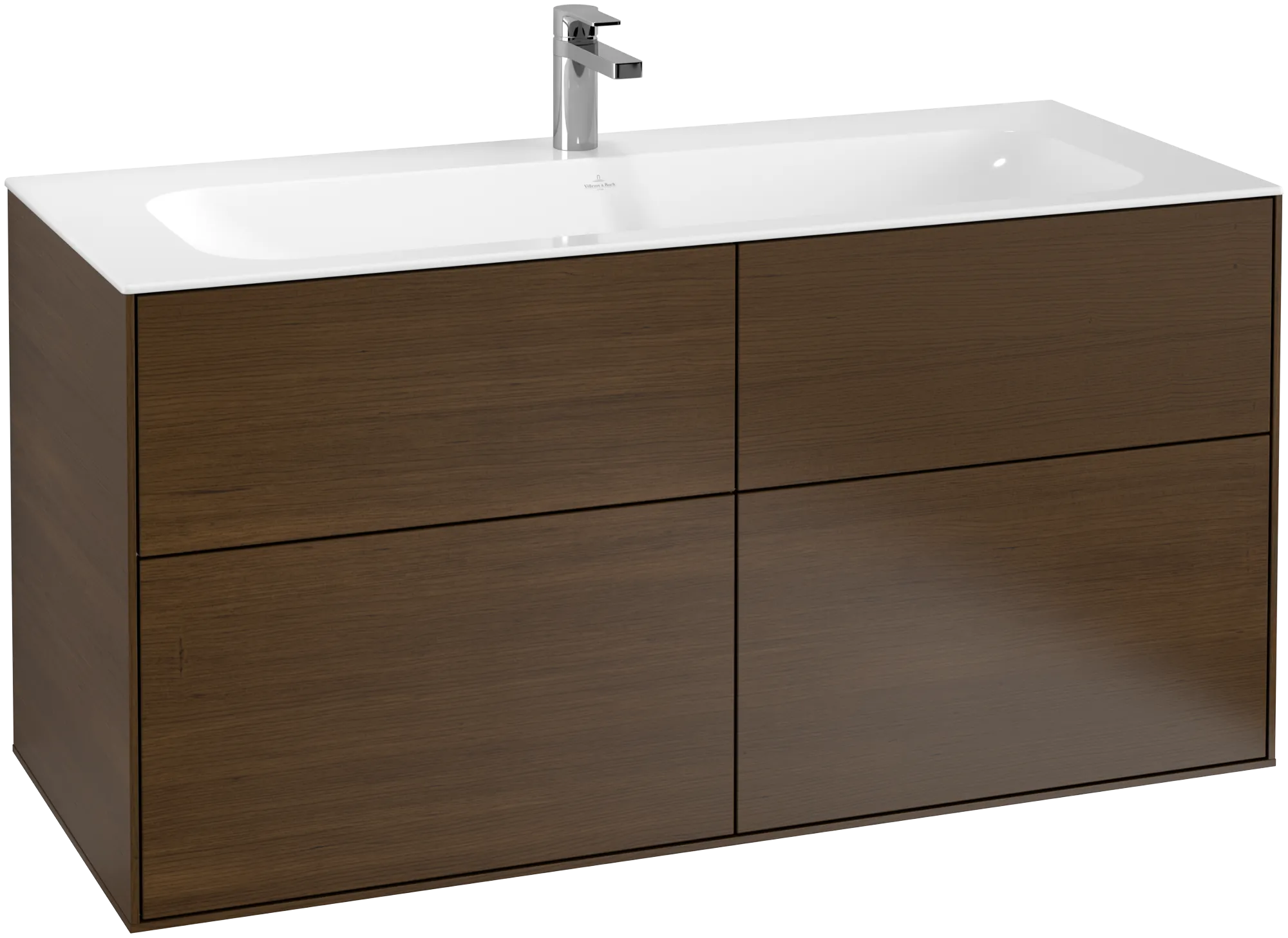 Villeroy & Boch Waschbeckenunterschrank Finion F05, 1196x591x498mm, Eckig